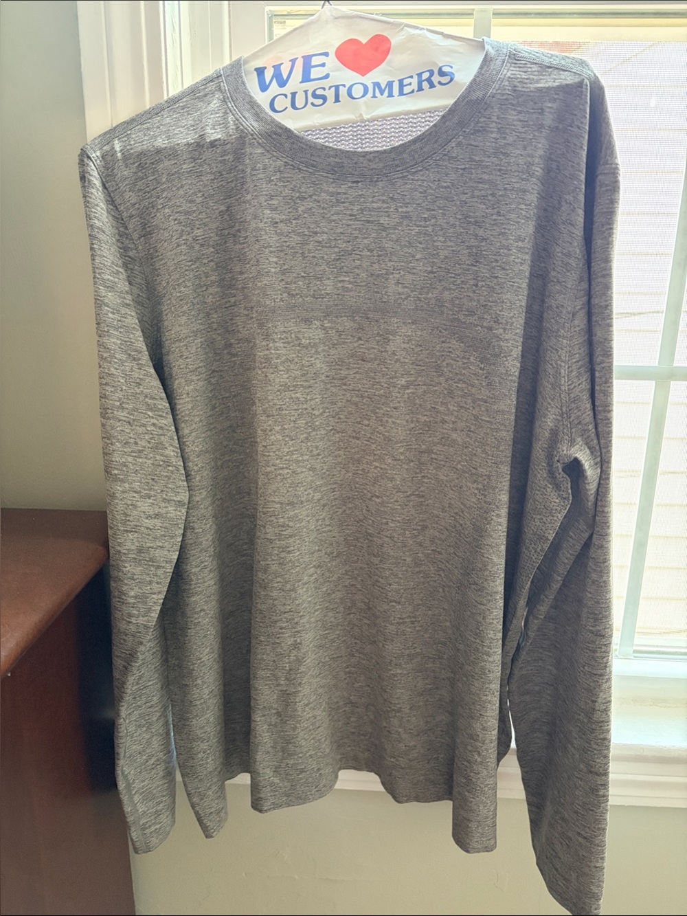 lululemon Heather Gray Swiftly Long Sleeve - Updated Relaxed Fit